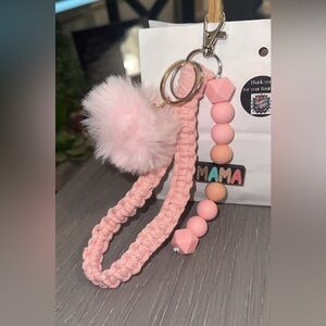 Homemade Macrame Keychain